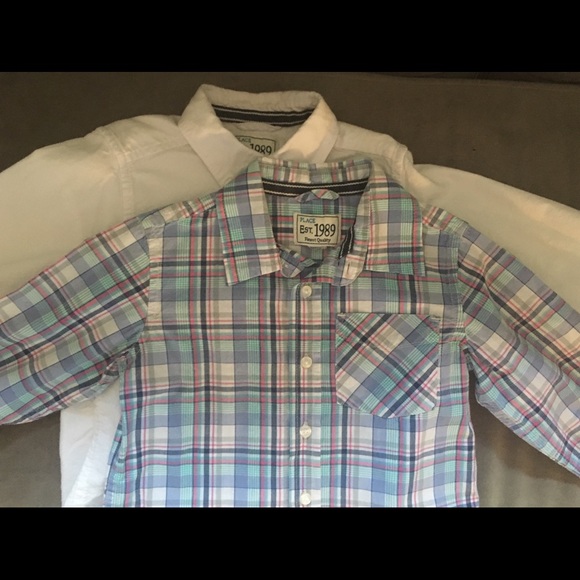🟢 6 boys button-down shirts!! - Picture 4 of 4